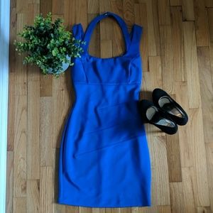Guess blue dress..